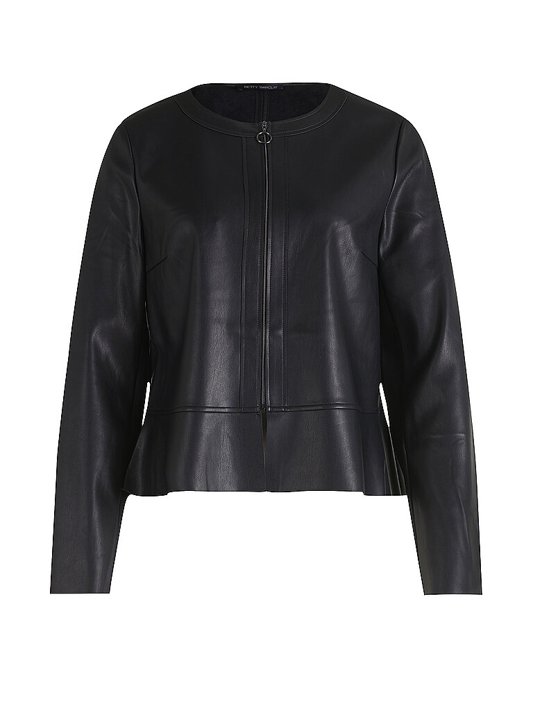 BETTY BARCLAY Jäckchen in Lederoptik schwarz   38 damen 4